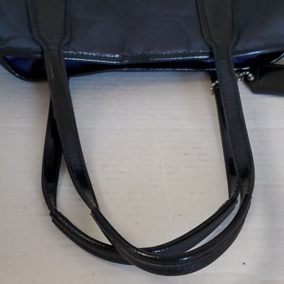 Coach Shoulder Bag Optic C Signature Applique Poppy GLAM TOTE WOMEN'S WOMAN'S - Picture 12 of 15